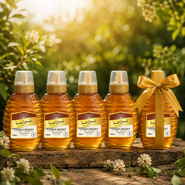 Offer (4 Honey Bottle 450g and Get 1 Free Bottle) - Image 2