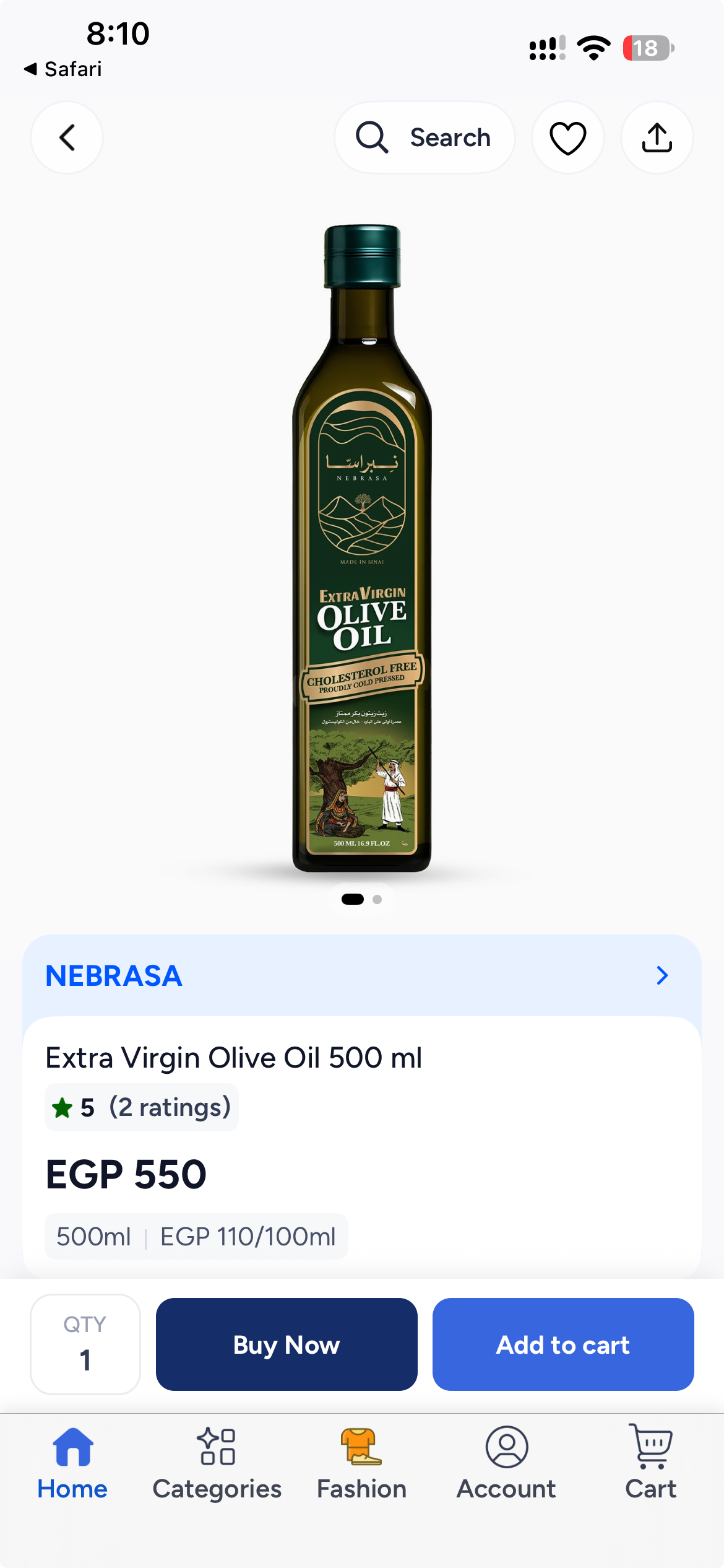Nebrasa store on Noon